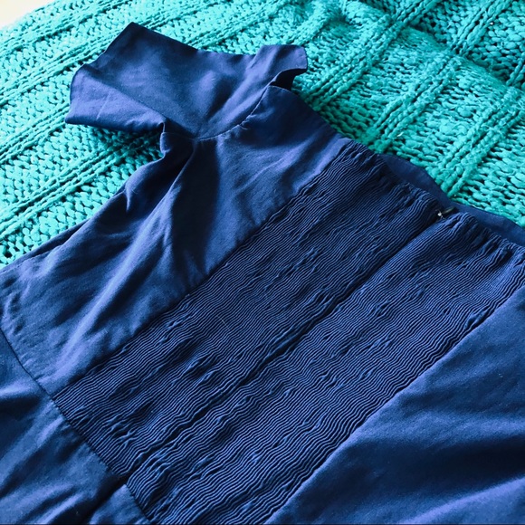 Belle Poque Vintage Style Scalloped Swing Dress S - Picture 4 of 4